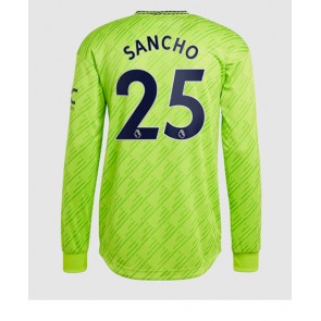 Manchester United Jadon Sancho #25 Tredje Tröja 2022-23 Långärmad